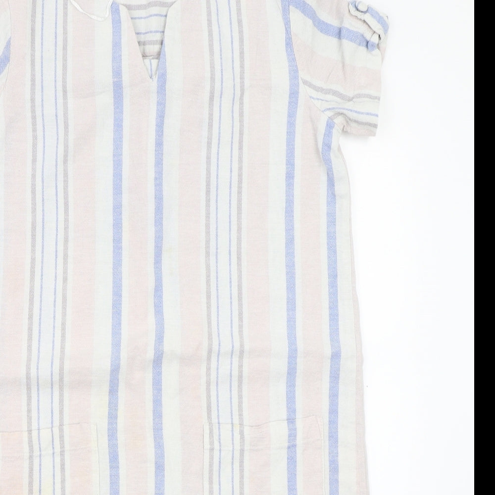 TU Womens Pink Striped  A-Line  Size 10