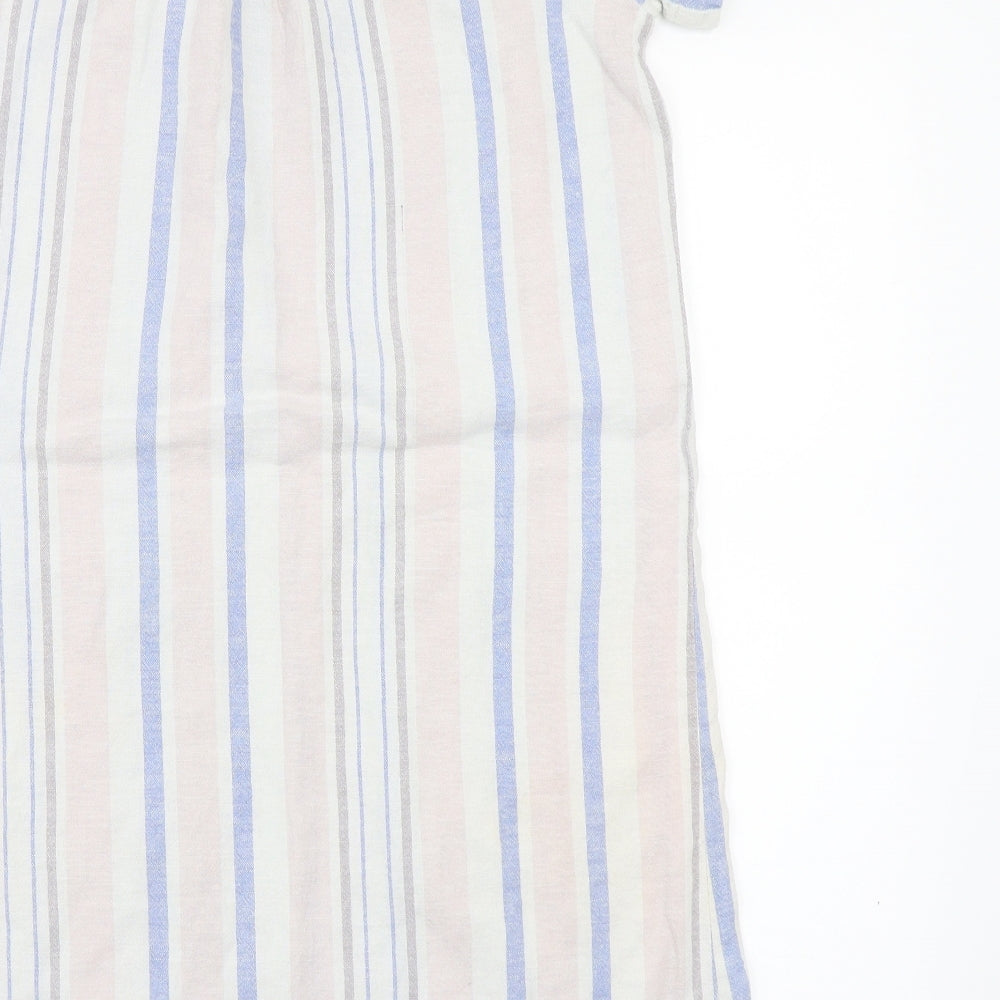 TU Womens Pink Striped  A-Line  Size 10