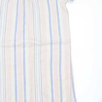 TU Womens Pink Striped  A-Line  Size 10