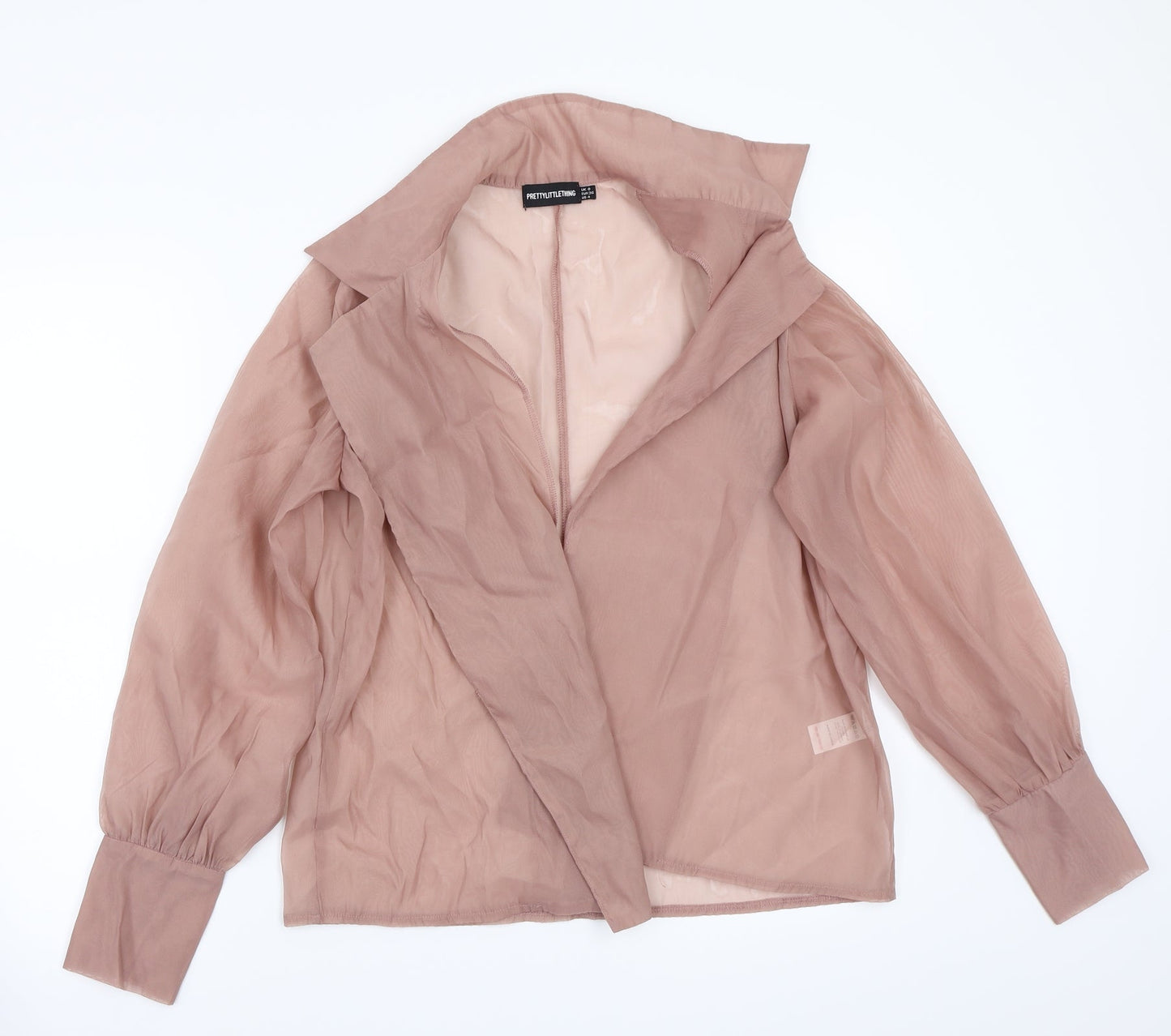 Pretty little thing Womens Pink   Basic T-Shirt Size 8