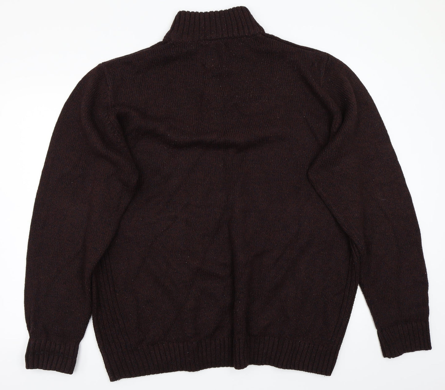 Atlandtic bay Mens Brown   Pullover Jumper Size XL