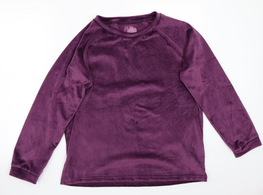 Love to lounge Womens Purple   Pullover Jumper Size M
