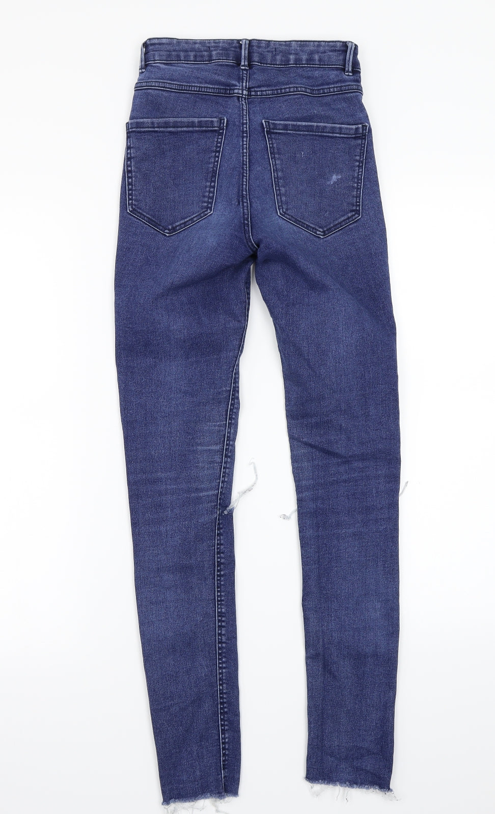 Zara Womens Blue   Skinny Jeans Size 34 L28 in