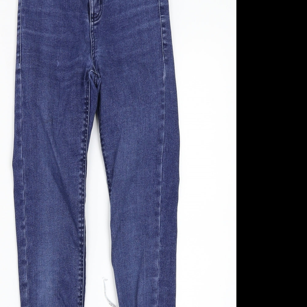 Zara Womens Blue   Skinny Jeans Size 34 L28 in