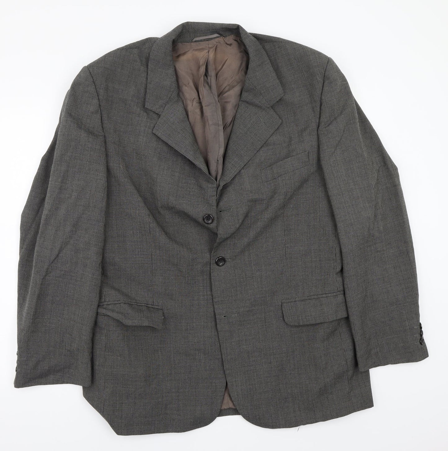 Mens UK Size 44 Burton Regular Grey Suit Jacket