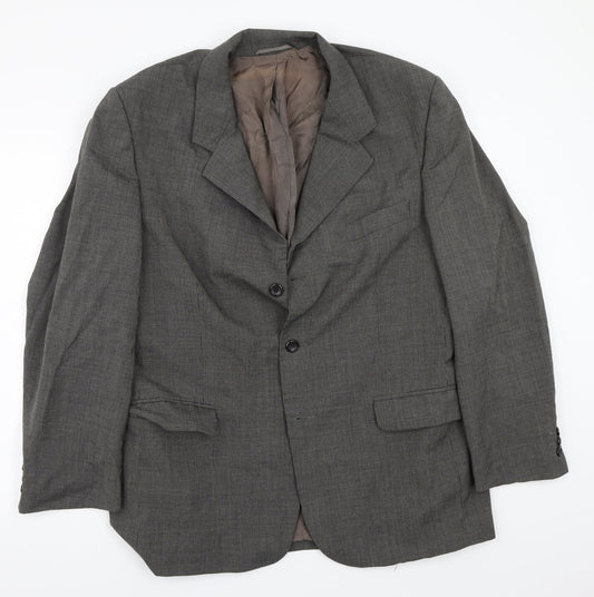 Mens UK Size 44 Burton Regular Grey Suit Jacket