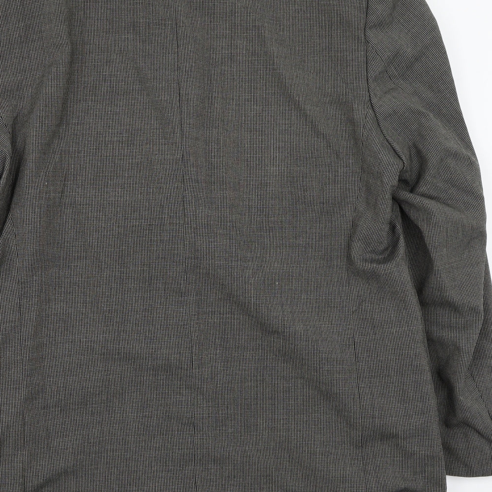 Mens UK Size 44 Burton Regular Grey Suit Jacket