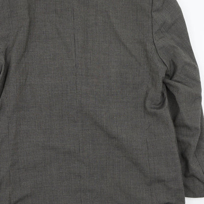Mens UK Size 44 Burton Regular Grey Suit Jacket