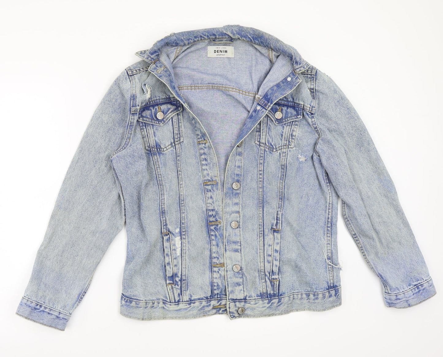 Newlook Womens Blue   Jacket Coat Size 8