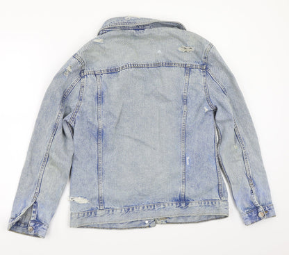 Newlook Womens Blue   Jacket Coat Size 8