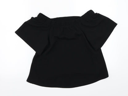 Pretty little thing Womens Black   Basic T-Shirt Size S