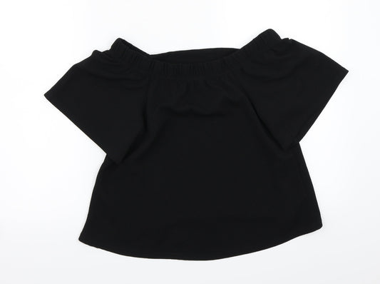 Pretty little thing Womens Black   Basic T-Shirt Size S