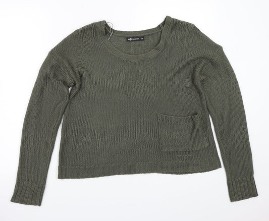 Internationale Womens Green   Pullover Jumper Size 14