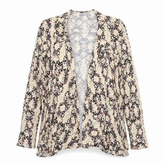 Studio Womens Blue Floral  Cardigan Jumper Size 14