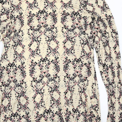 Studio Womens Blue Floral  Cardigan Jumper Size 14