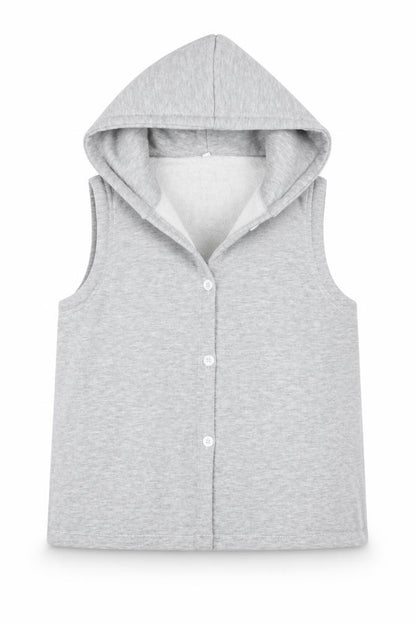 Womens UK Size 2 Preworn Grey Gilet