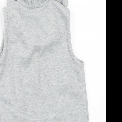 Womens UK Size 2 Preworn Grey Gilet