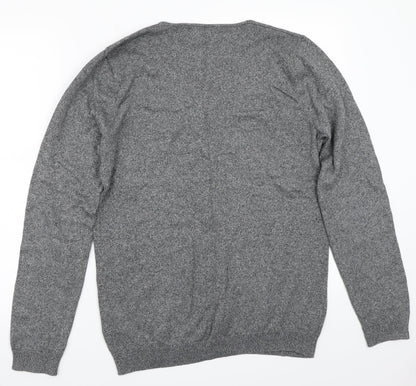 Topman Mens Grey   Pullover Jumper Size M