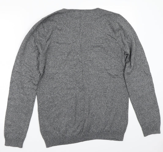 Topman Mens Grey   Pullover Jumper Size M