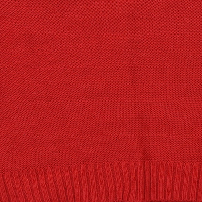 Newlook Womens Red   Pullover Jumper Size L