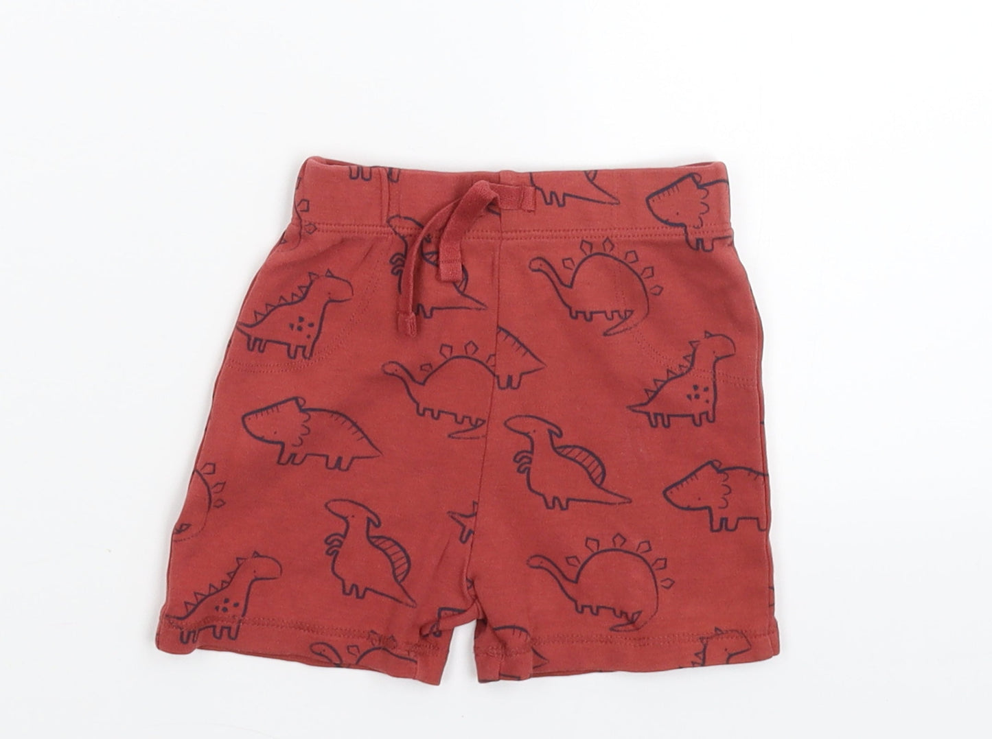 George Baby Brown   Cropped Trousers Size 6-9 Months