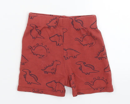George Baby Brown   Cropped Trousers Size 6-9 Months