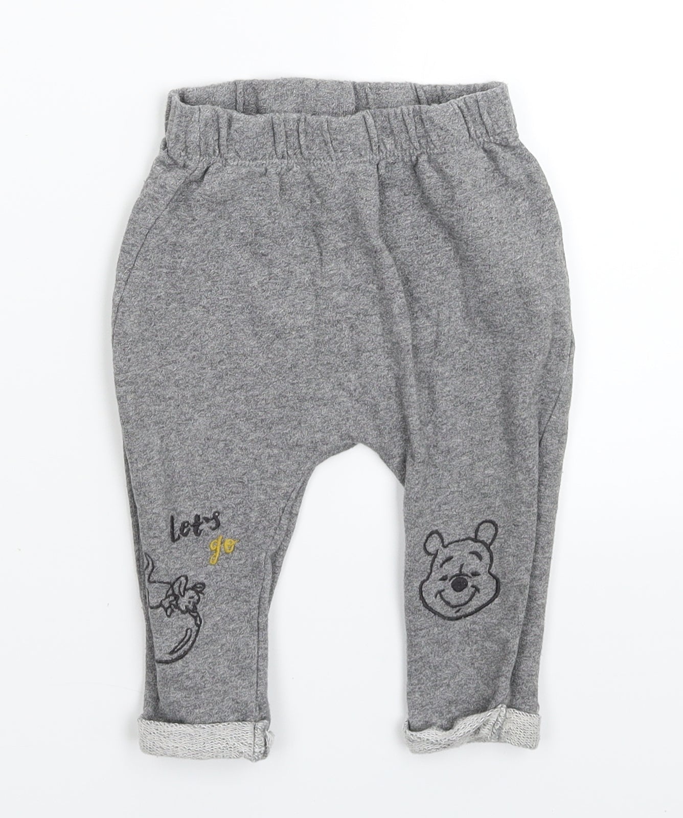 Disney Baby Grey   Sweatpants Trousers Size 9-12 Months