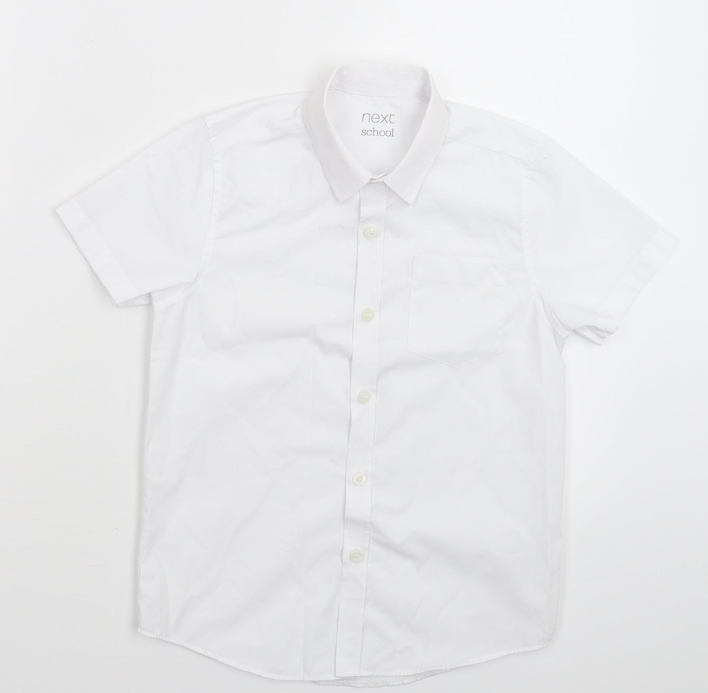 NEXT Boys White   Basic Button-Up Size 7 Years
