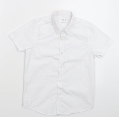 NEXT Boys White   Basic Button-Up Size 7 Years