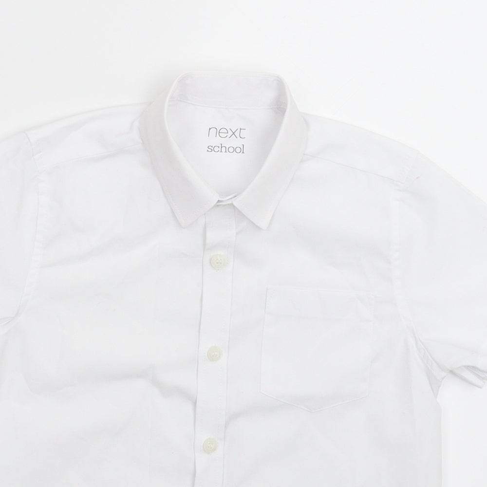 NEXT Boys White   Basic Button-Up Size 7 Years