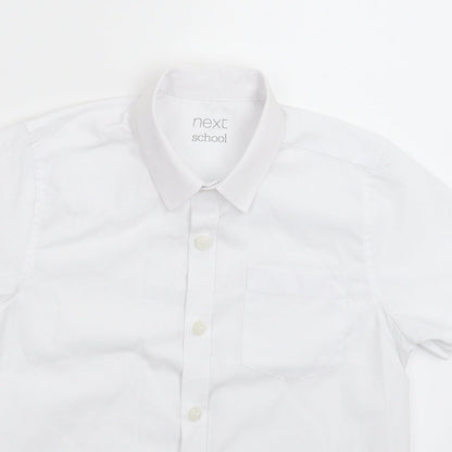 NEXT Boys White   Basic Button-Up Size 7 Years