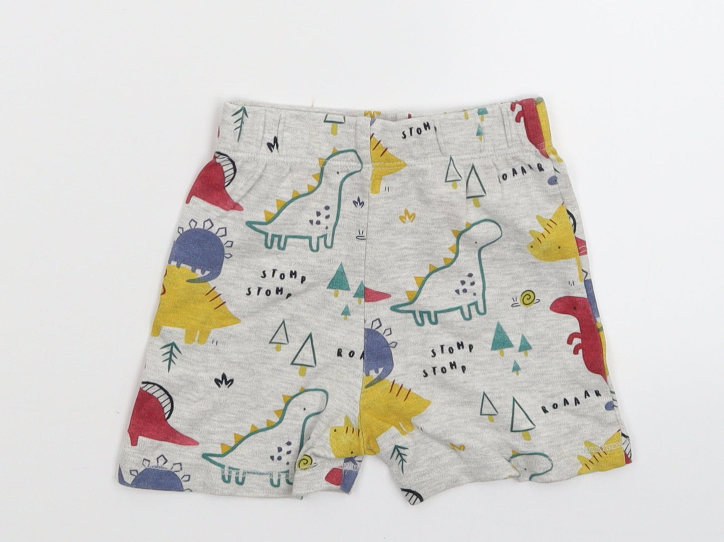 George Baby Grey   Cropped Trousers Size 6-9 Months  - Shorts