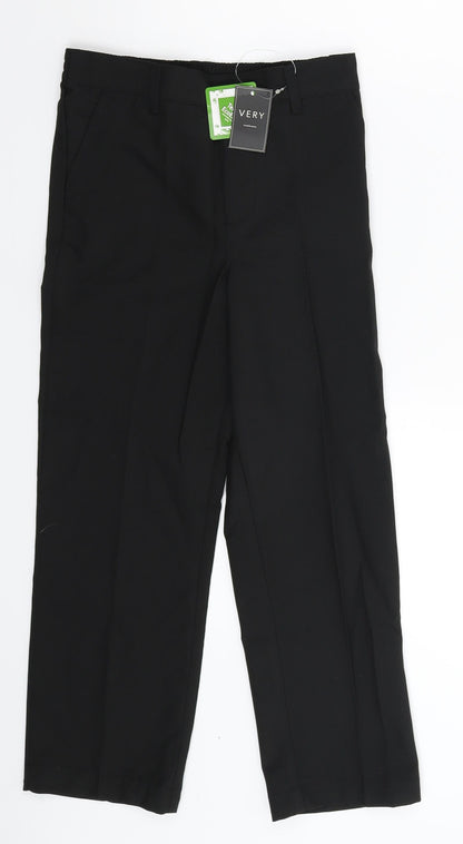 Very Boys Black   Dress Pants Trousers Size M