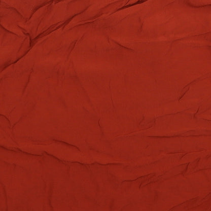 TU Womens Brown   Basic Button-Up Size 14