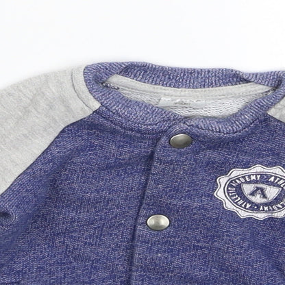 F&F Baby Multicoloured   Varsity Jacket Jacket Size 3-6 Months