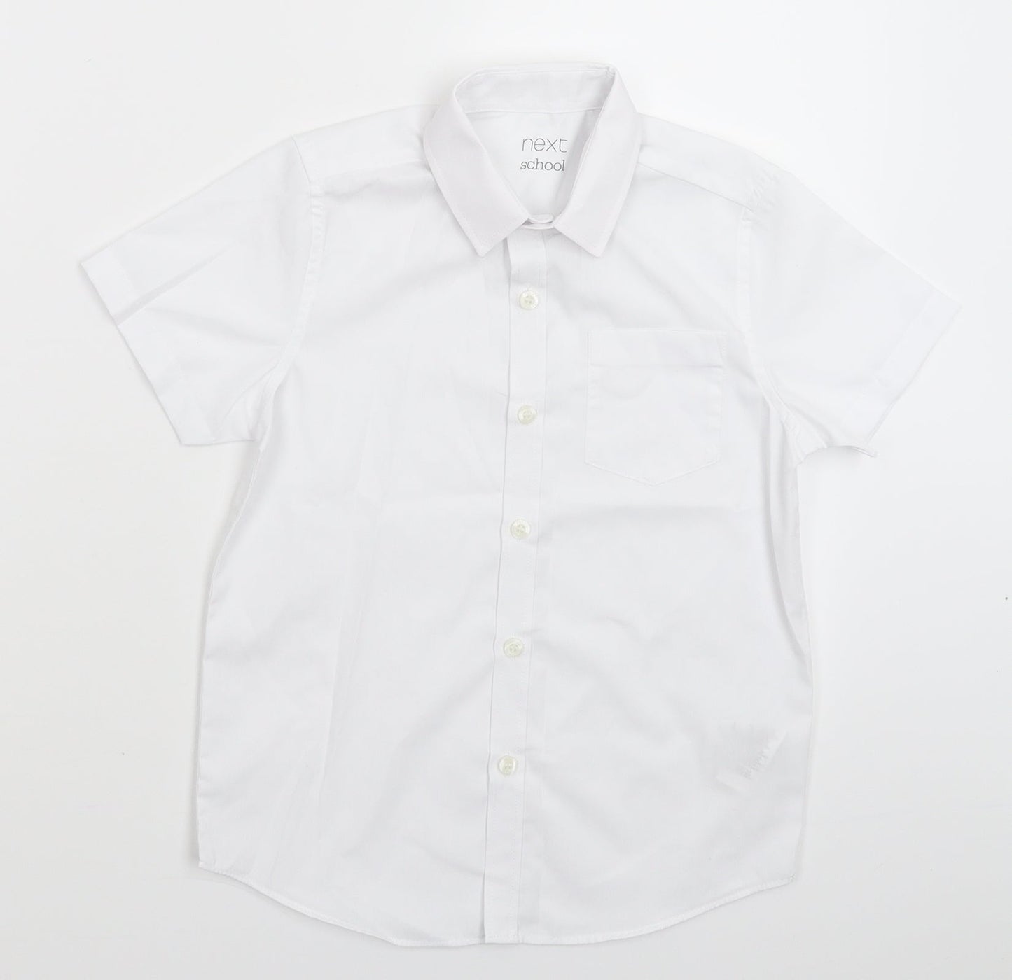 NEXT Boys White   Basic Button-Up Size 7 Years