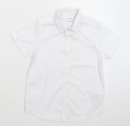 NEXT Boys White   Basic Button-Up Size 7 Years