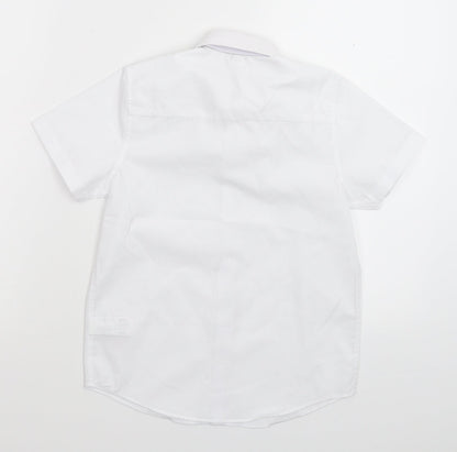 NEXT Boys White   Basic Button-Up Size 7 Years
