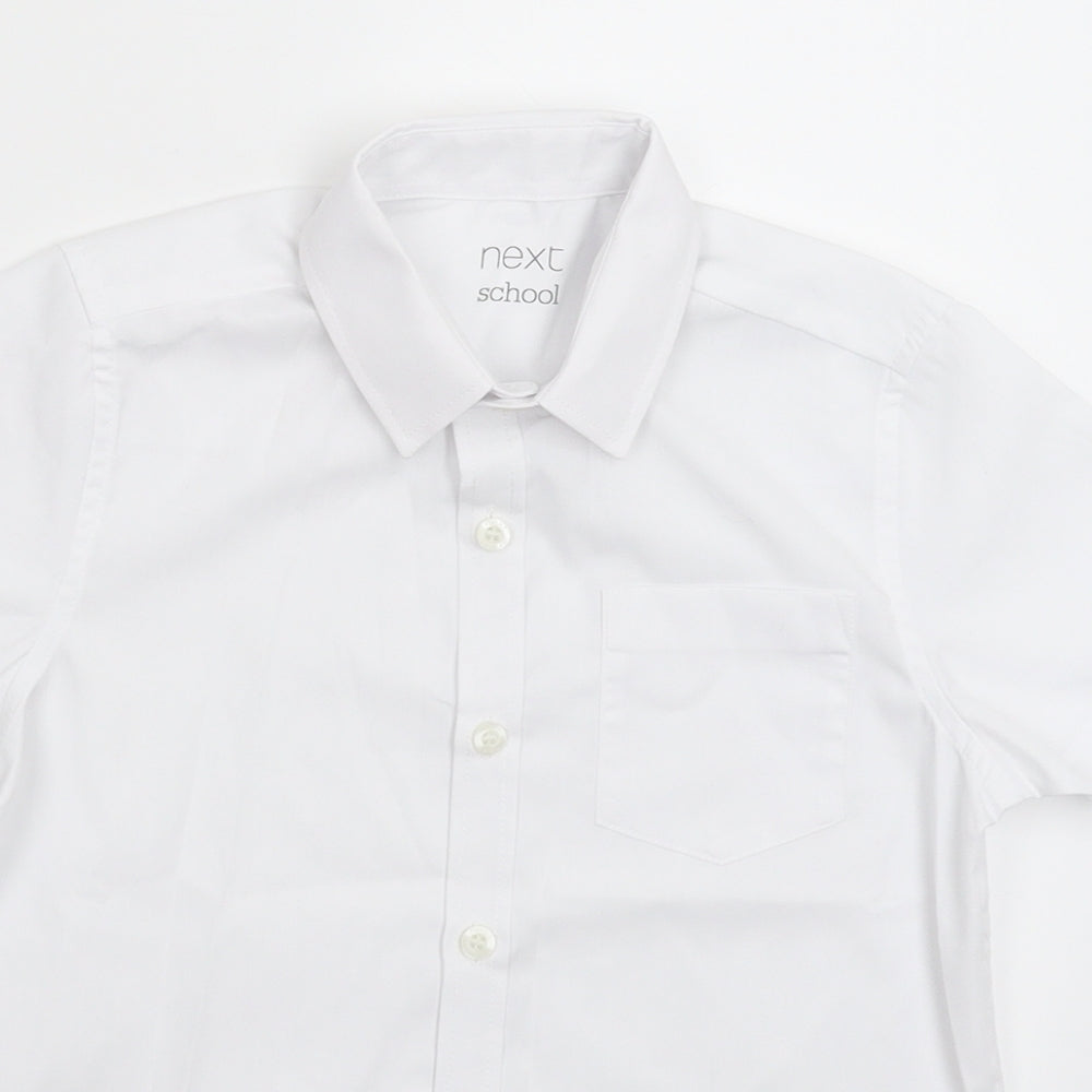 NEXT Boys White   Basic Button-Up Size 7 Years