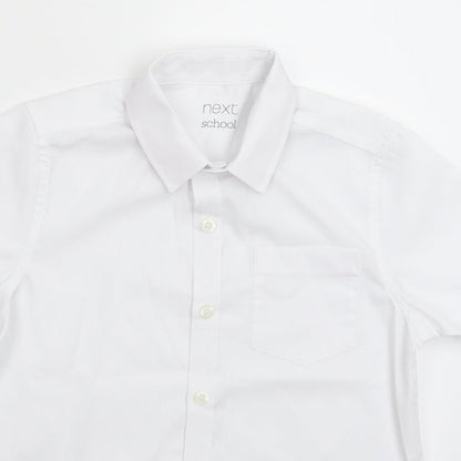 NEXT Boys White   Basic Button-Up Size 7 Years