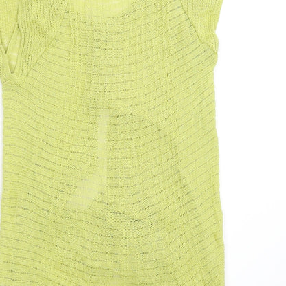 Marks and Spencer Womens Green   Cardigan Jumper Size 10