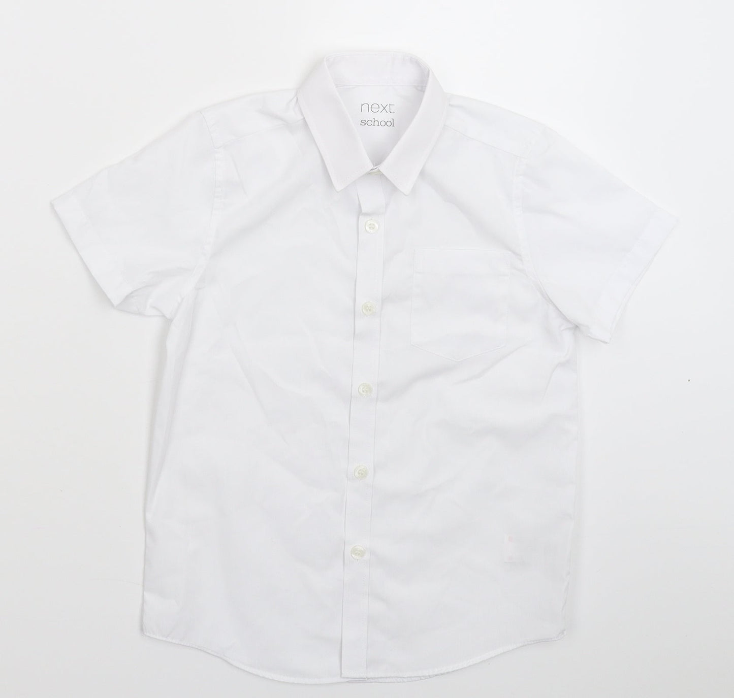 NEXT Boys White   Basic Button-Up Size 7 Years