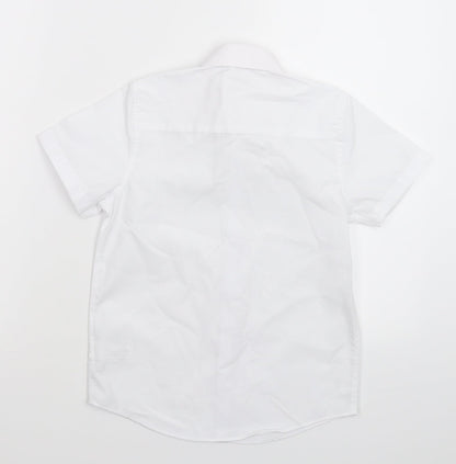 NEXT Boys White   Basic Button-Up Size 7 Years