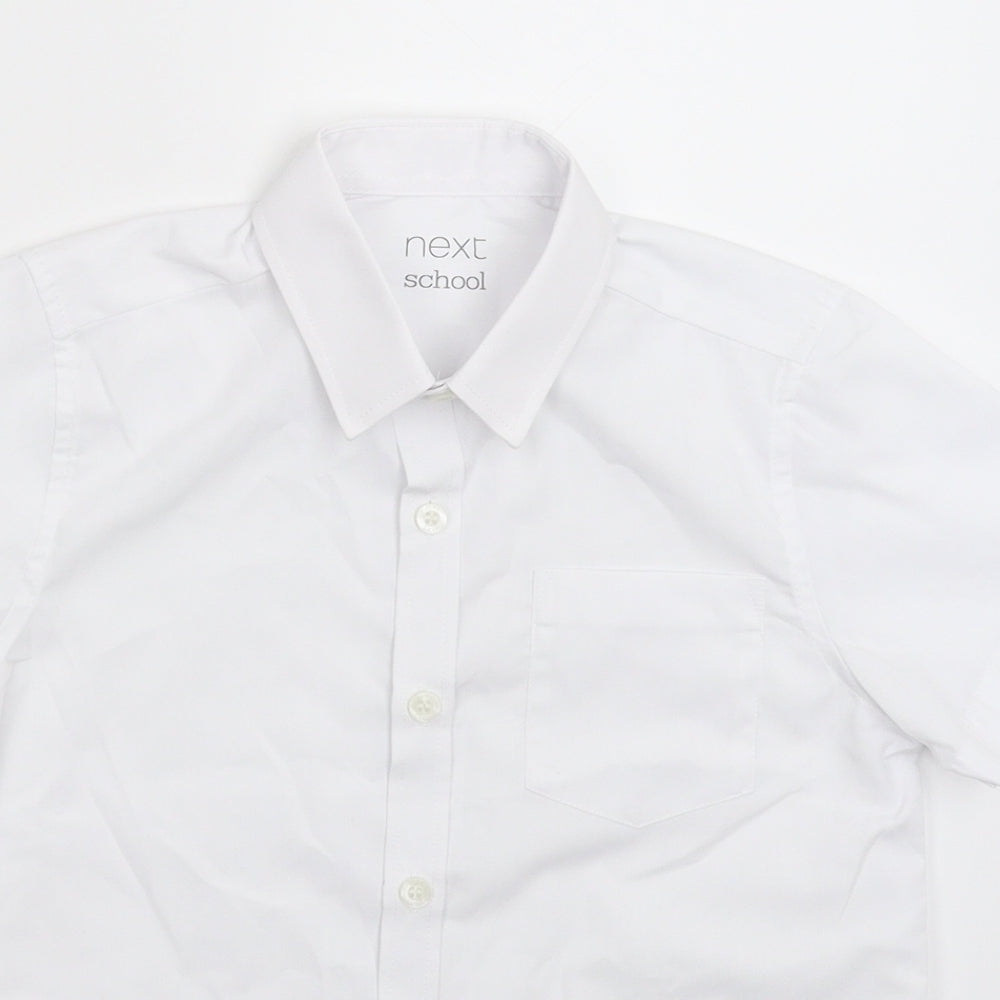 NEXT Boys White   Basic Button-Up Size 7 Years