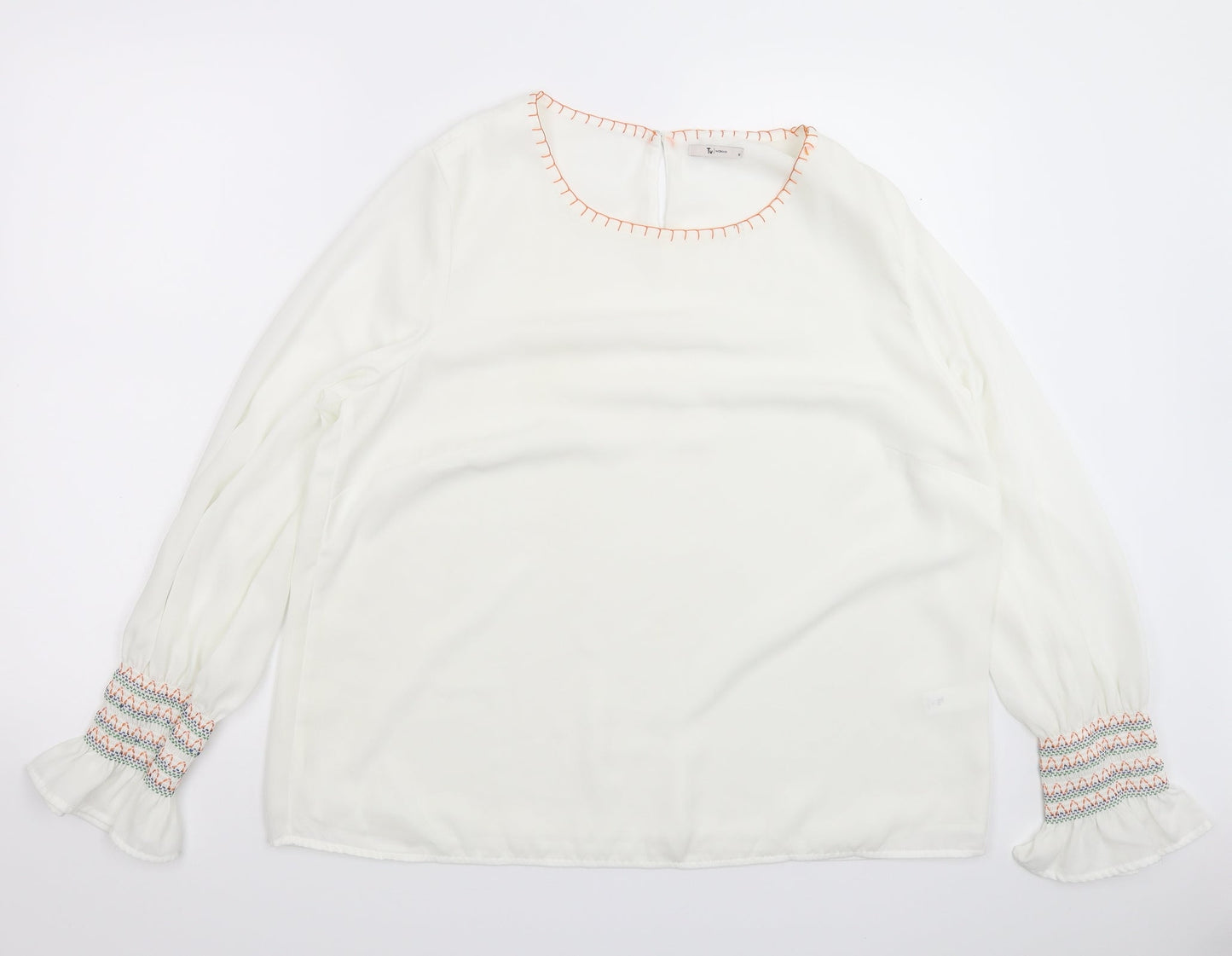 TU Womens White   Basic Blouse Size 18