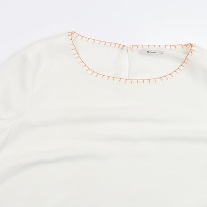 TU Womens White   Basic Blouse Size 18