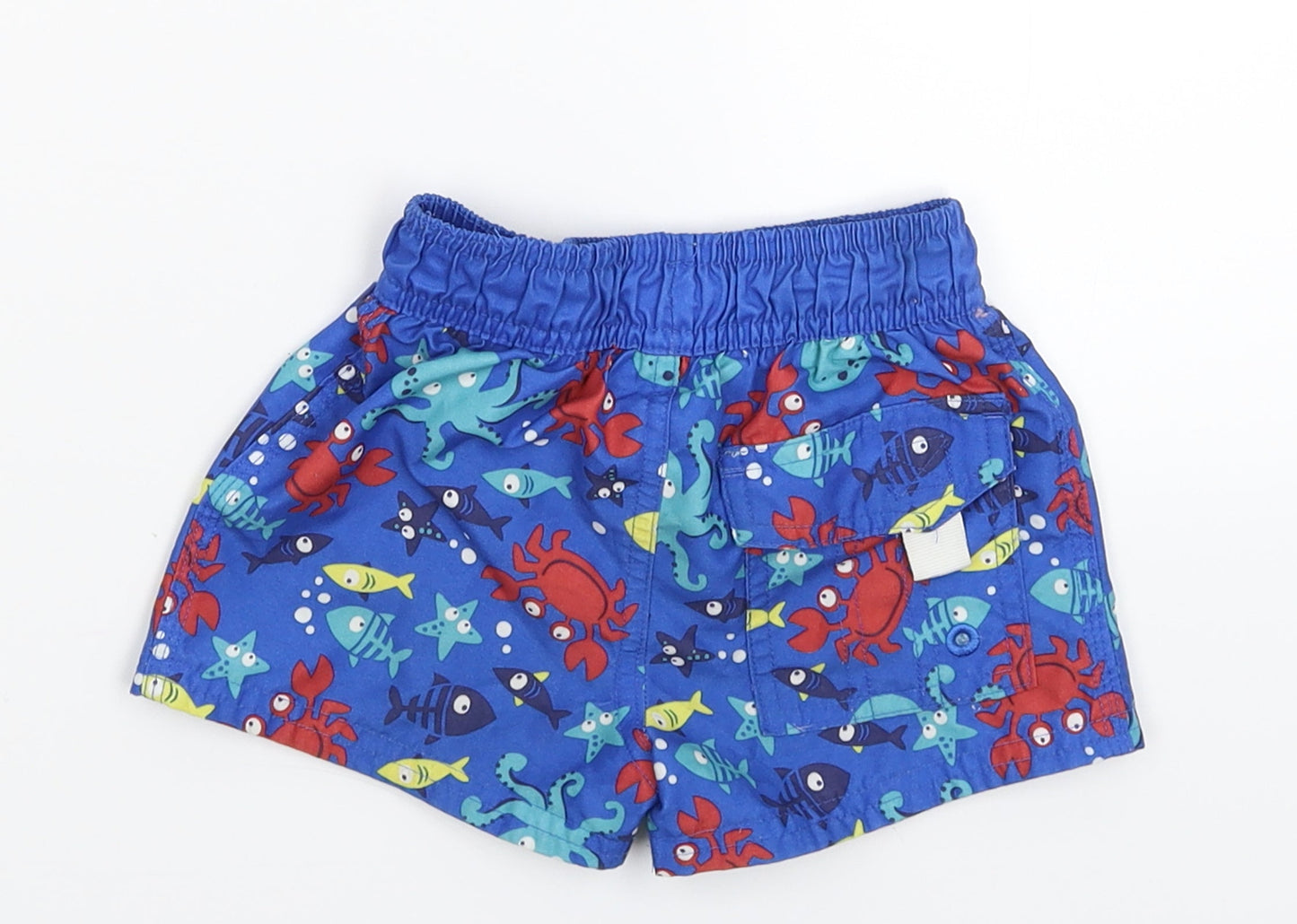 George Baby Blue   Cropped Trousers Size 12-18 Months  - Shorts
