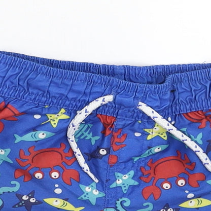 George Baby Blue   Cropped Trousers Size 12-18 Months  - Shorts