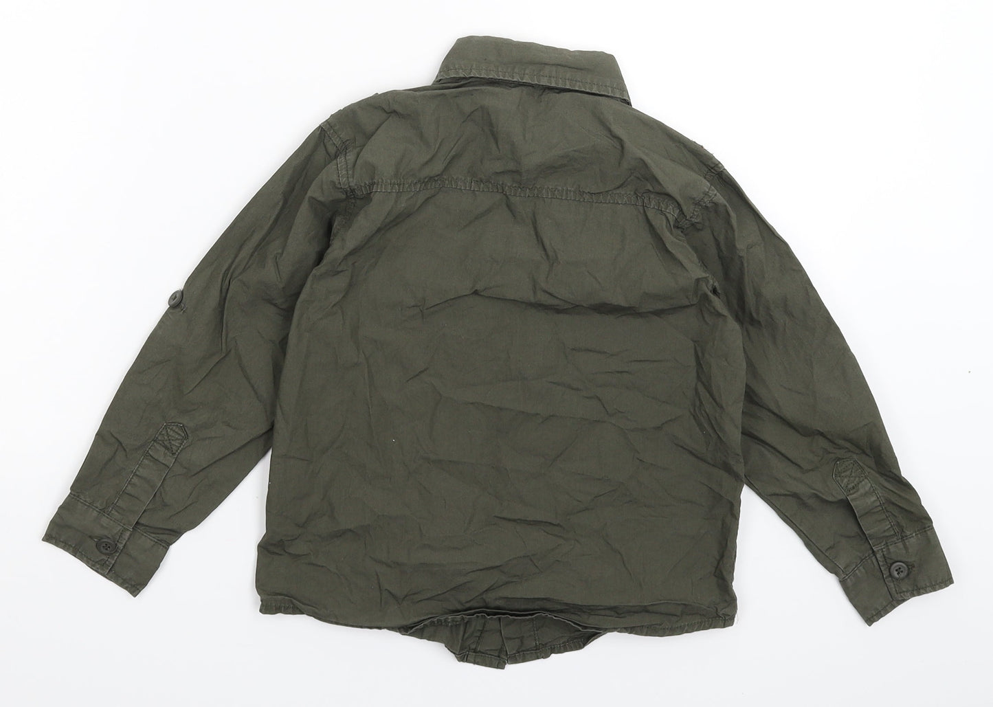 George Boys Grey   Basic Button-Up Size 4-5 Years