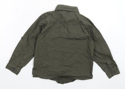 George Boys Grey   Basic Button-Up Size 4-5 Years
